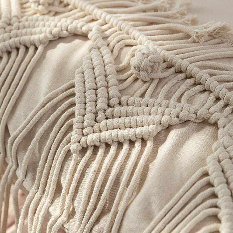Macramé Weave Cushion