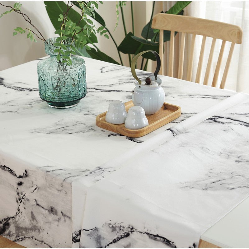 Marbled Tablecloth