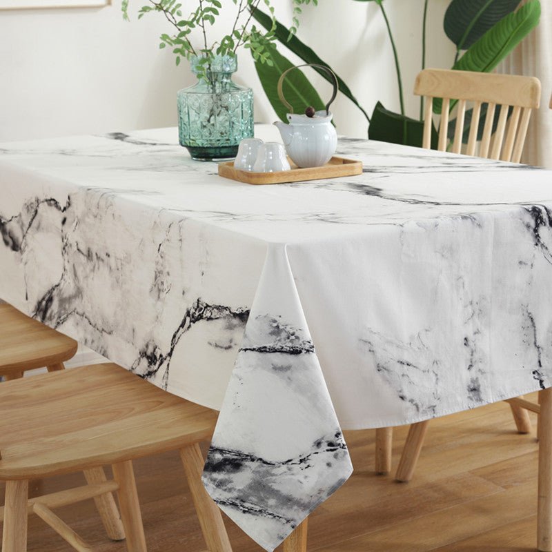 Marbled Tablecloth
