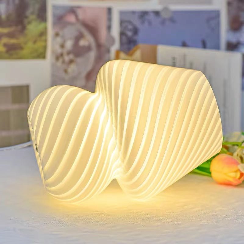 Marbled Vintage Bud Lamp