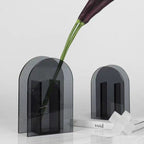 Maxima Dark Arches Acrylic Vase
