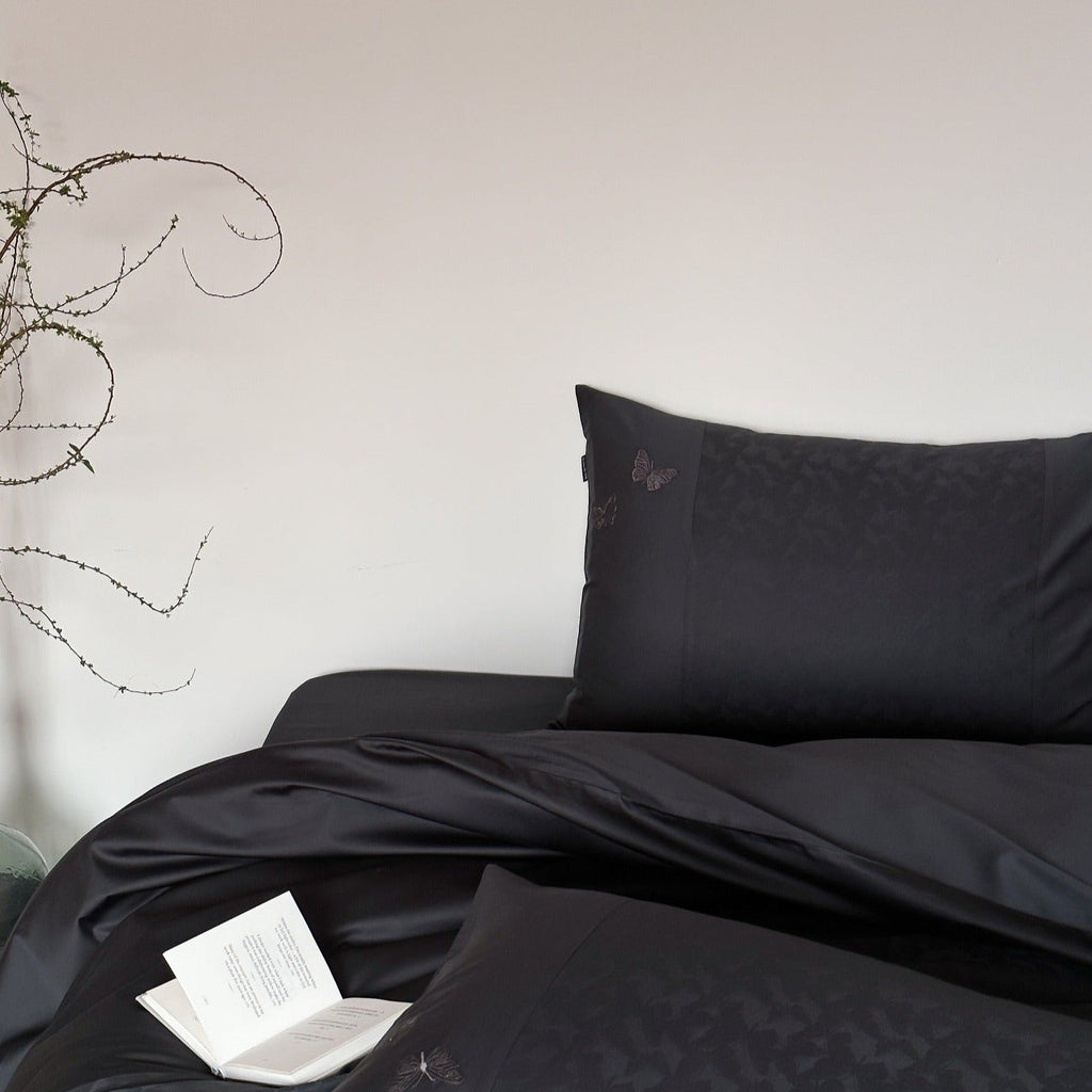 Midnight Butterfly Bedding Set