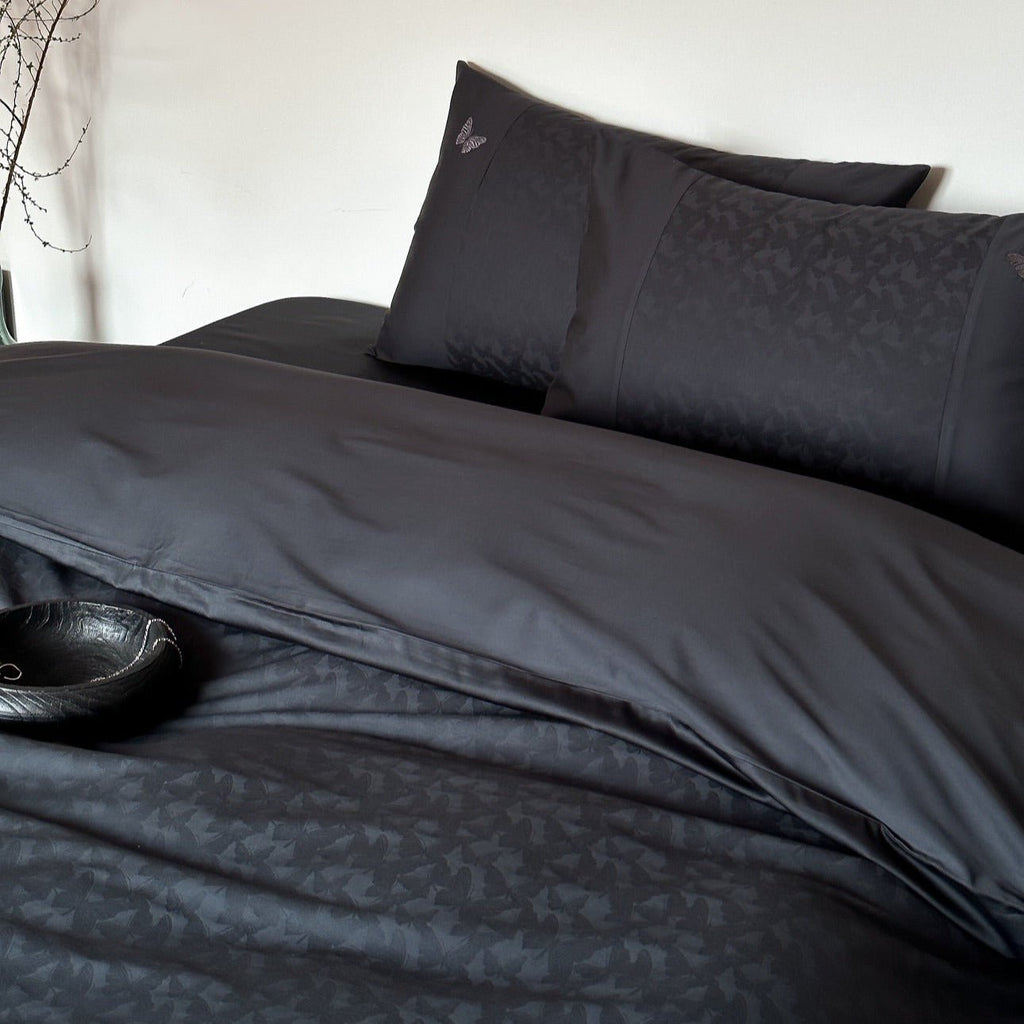 Midnight Butterfly Bedding Set