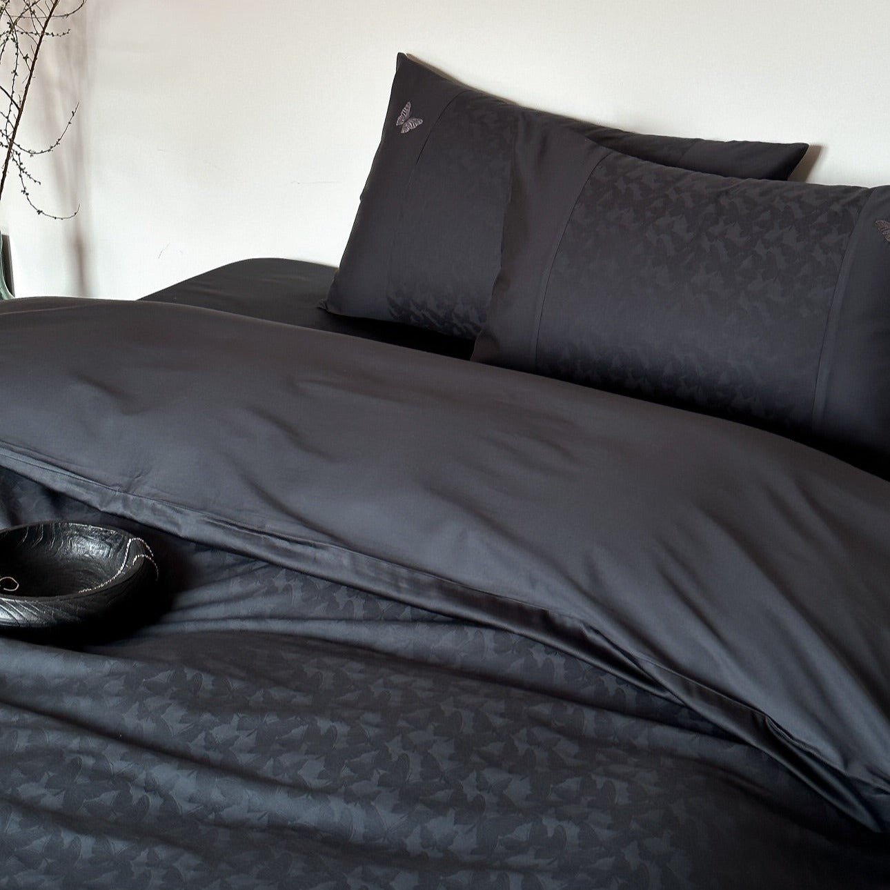 Midnight Butterfly Bedding Set