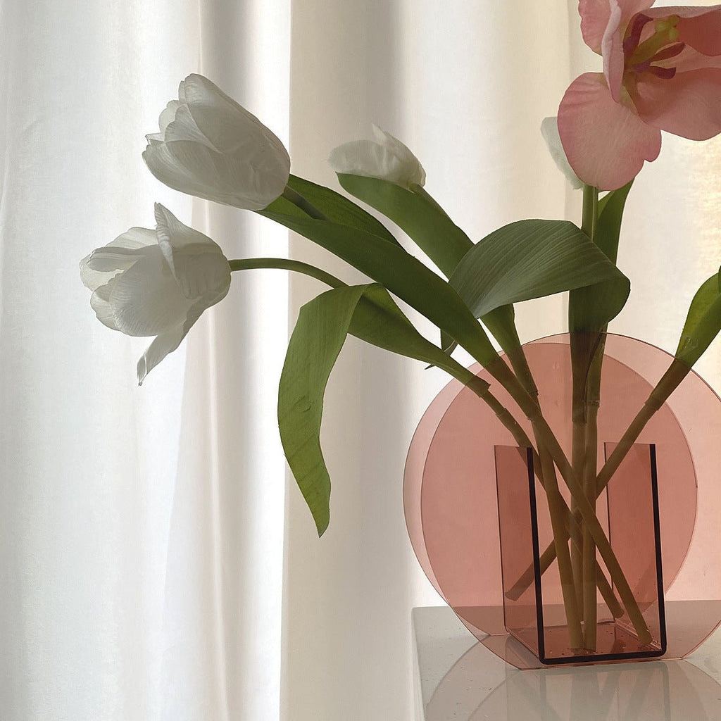 Millennial Pink Acrylic Vase