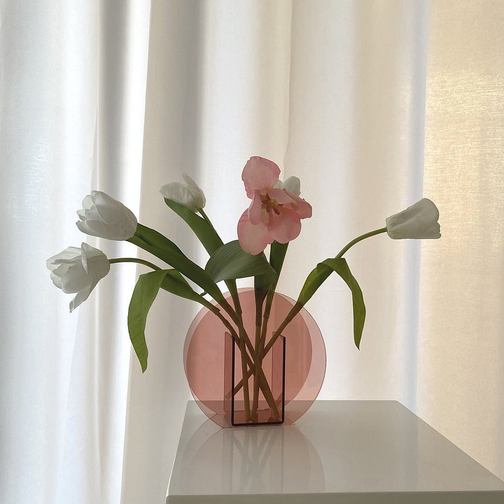 Millennial Pink Acrylic Vase