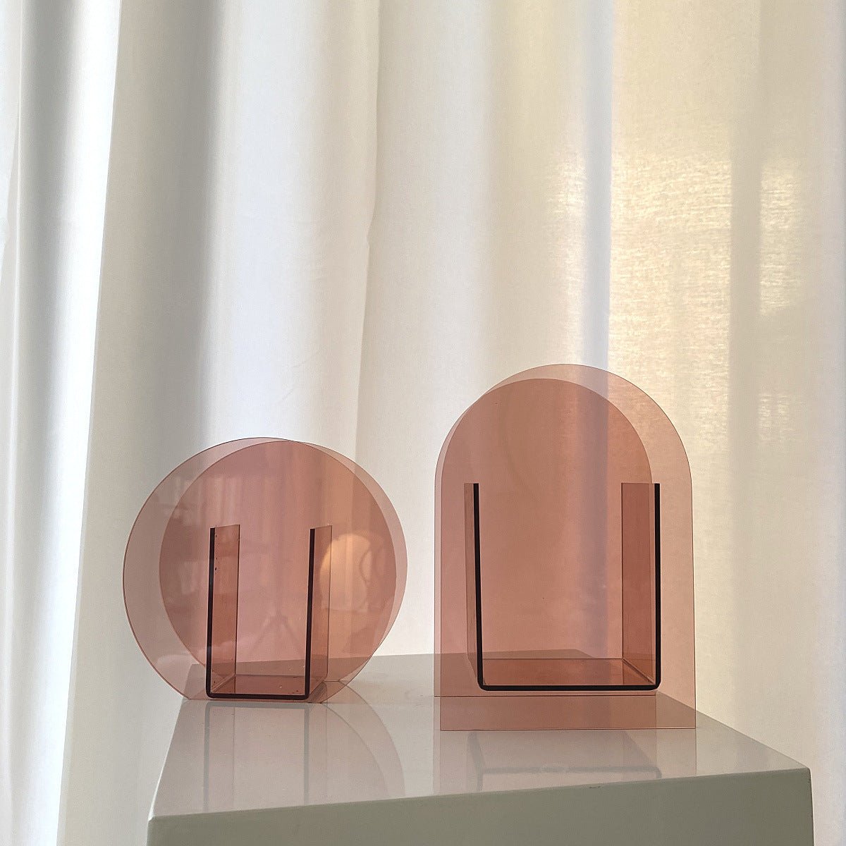 Millennial Pink Acrylic Vase