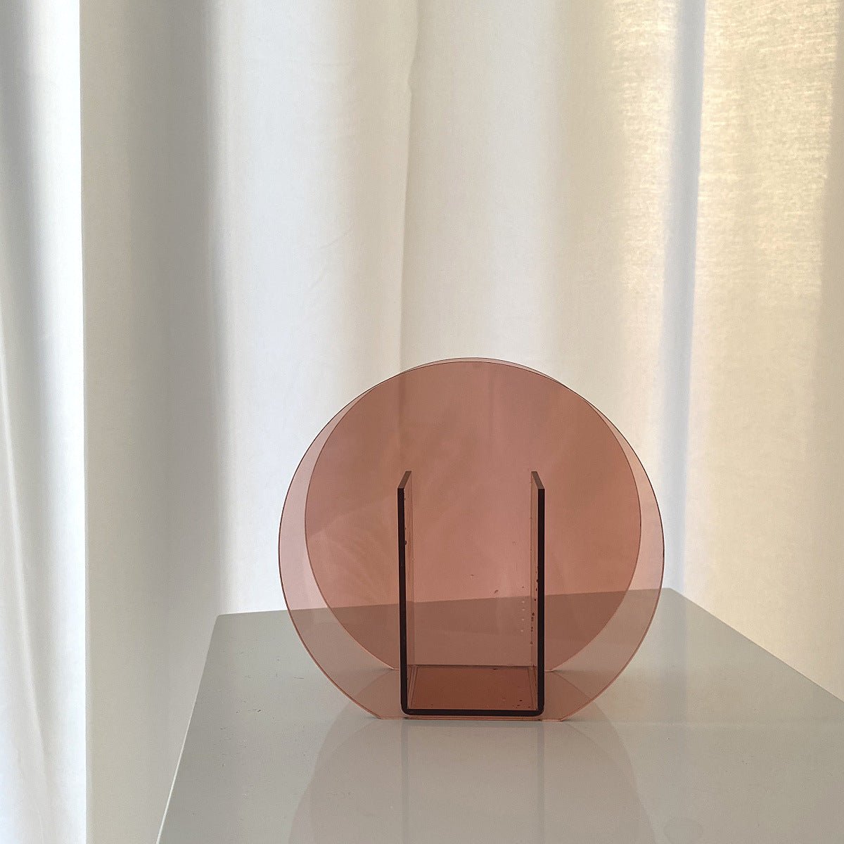 Millennial Pink Acrylic Vase