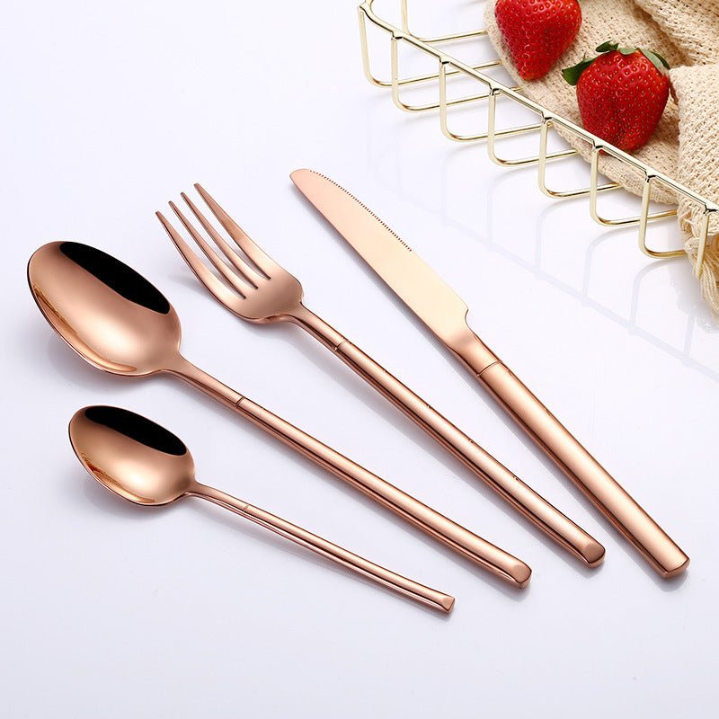 Minimalist Essentials 4-Person Cutlery Set