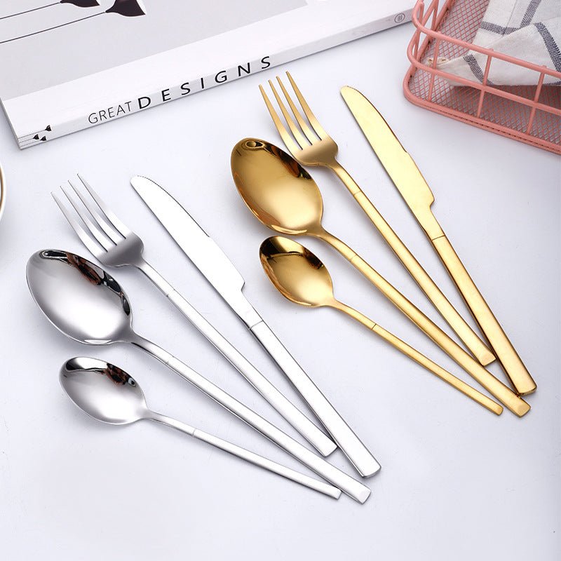 Minimalist Essentials 4-Person Cutlery Set