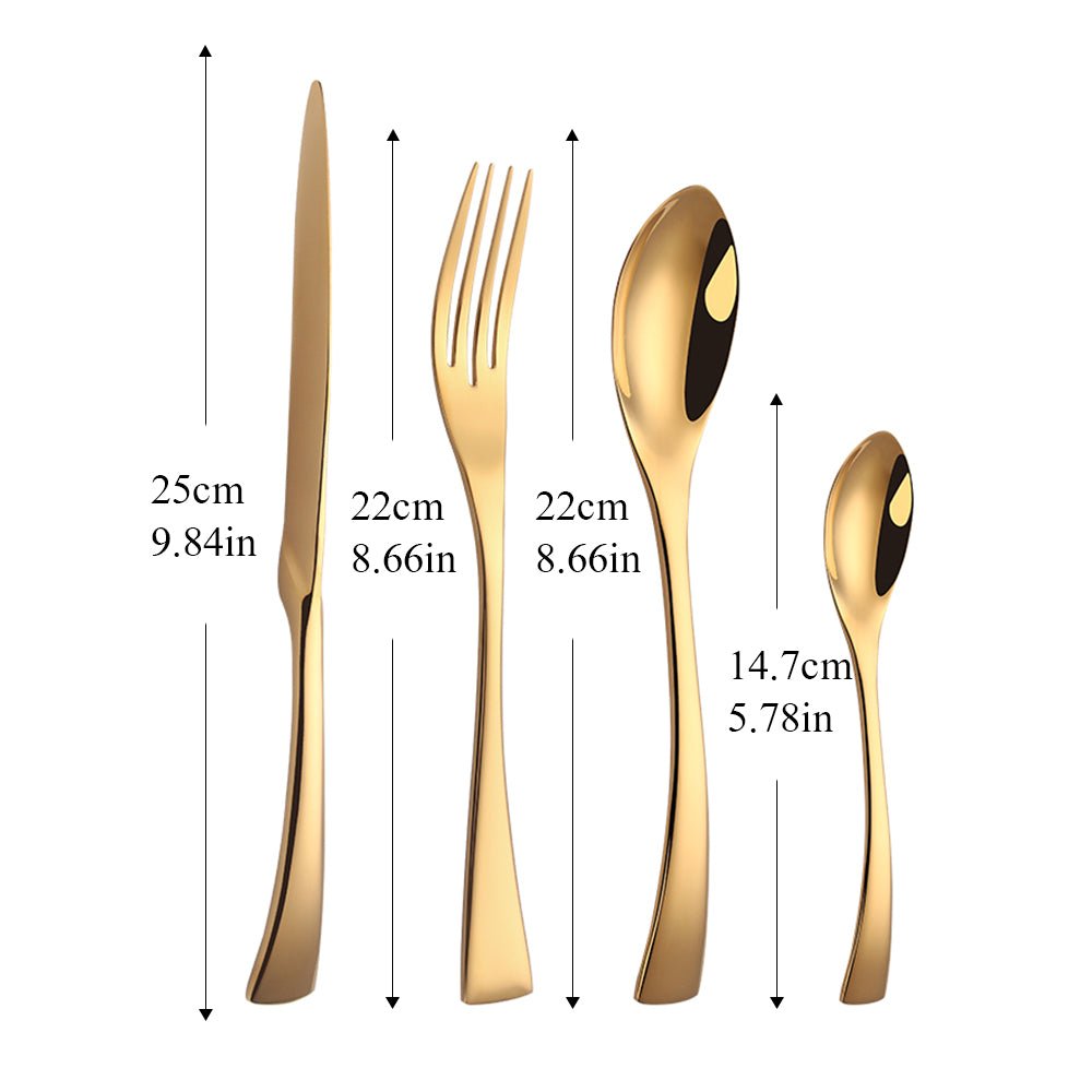 Mirror Cutlery Set Collection