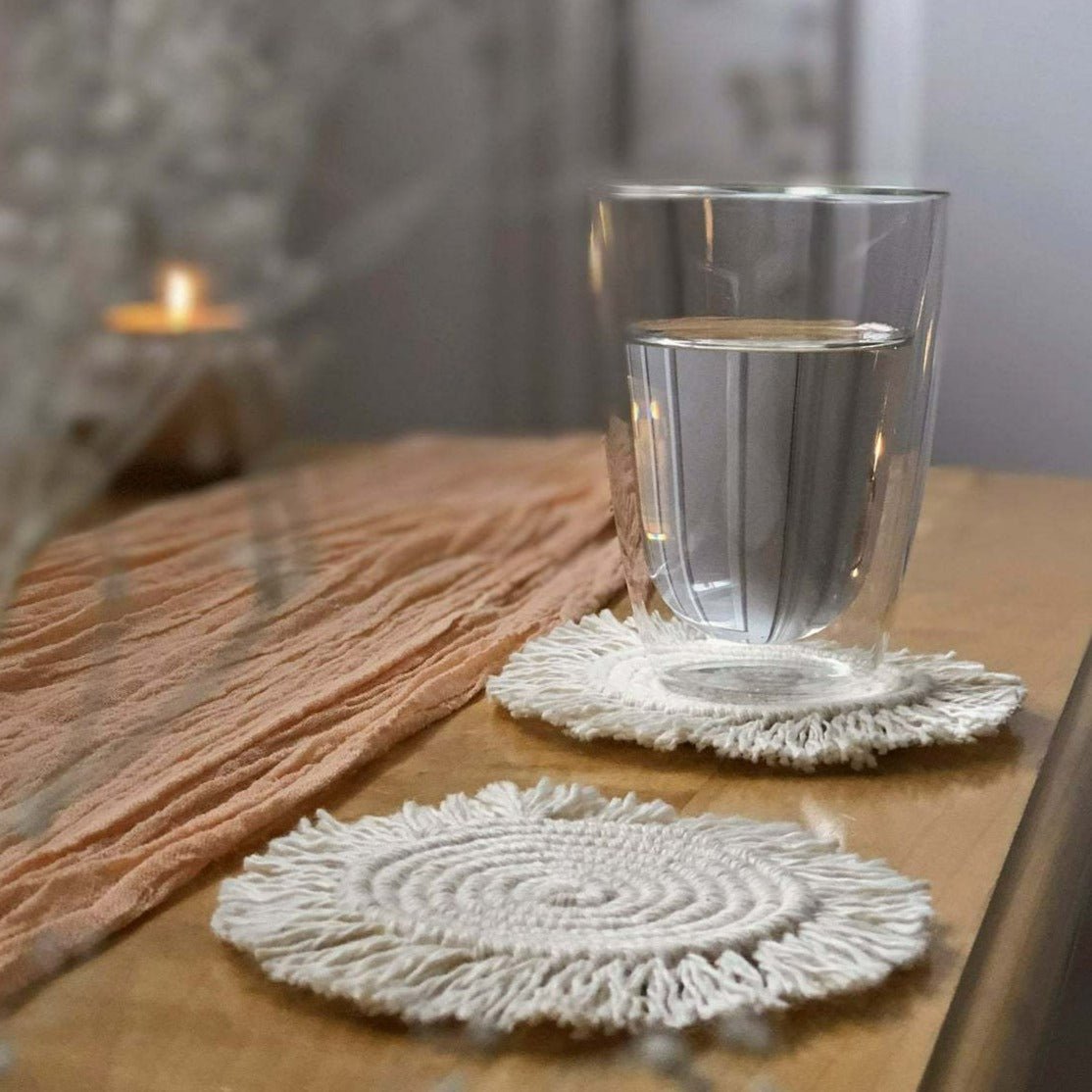 Modern Boho Macrame Placemats