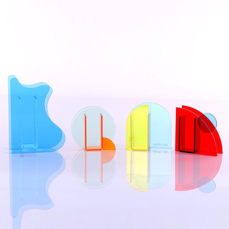 Modern Movement Acrylic Vase