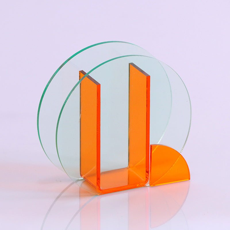 Modern Movement Acrylic Vase