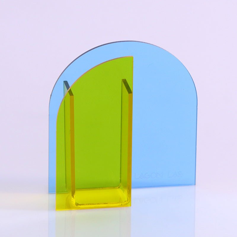 Modern Movement Acrylic Vase