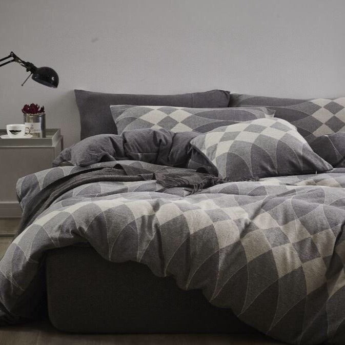 Modern Slate Bedding Set