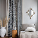 Monochrome Boho Curtain