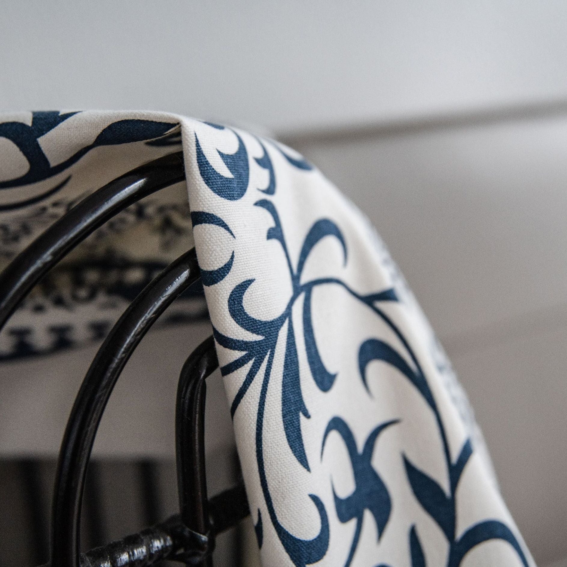 Monochrome Boho Curtain
