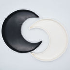 Moon Shape Plastic Tray