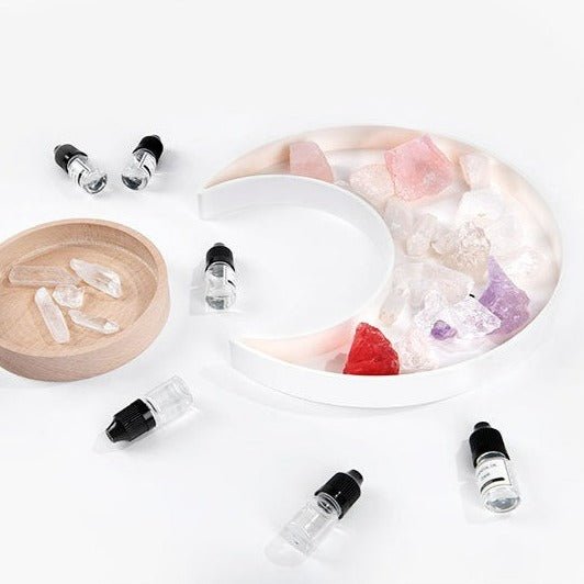 Moon Shape Plastic Tray