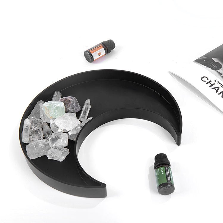 Moon Shape Plastic Tray