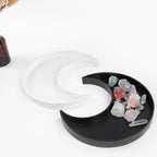 Moon Shape Plastic Tray