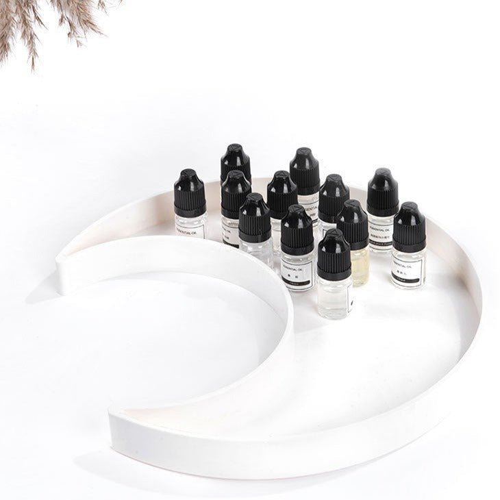 Moon Shape Plastic Tray