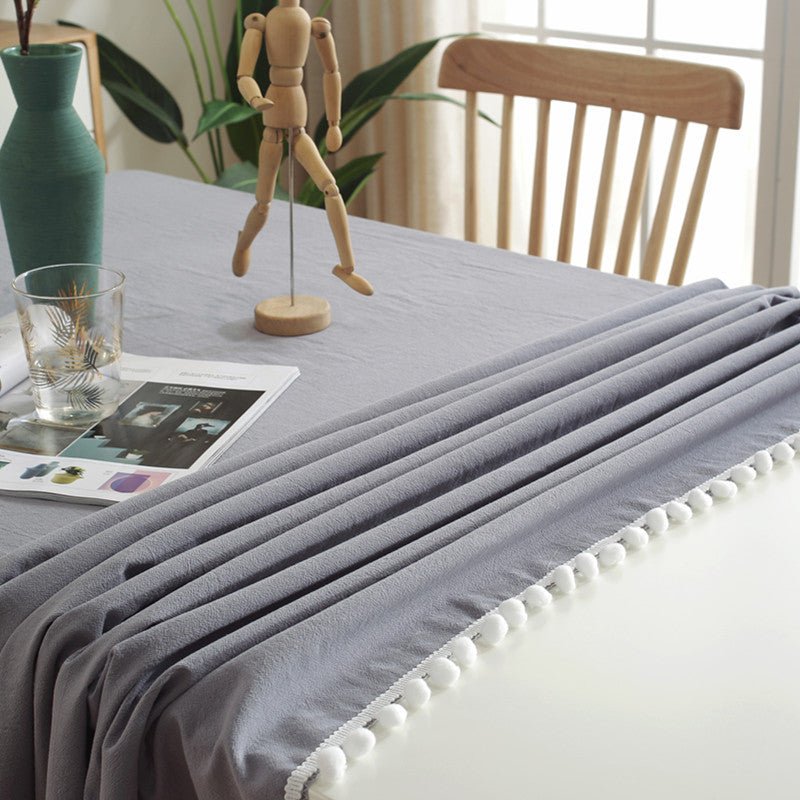 Moore Tassel Tablecloth