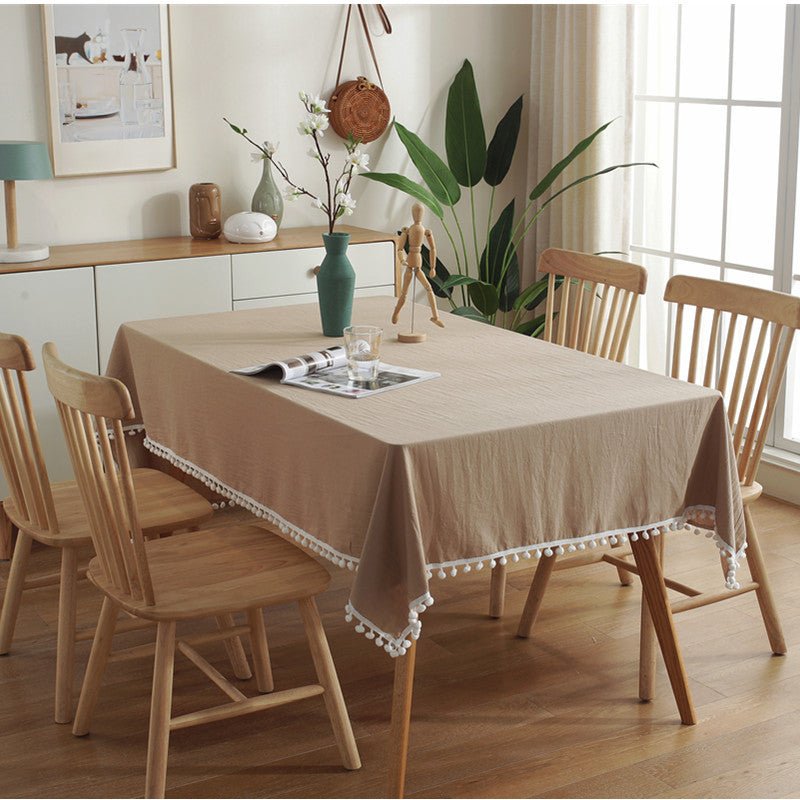Moore Tassel Tablecloth