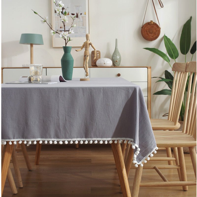 Moore Tassel Tablecloth