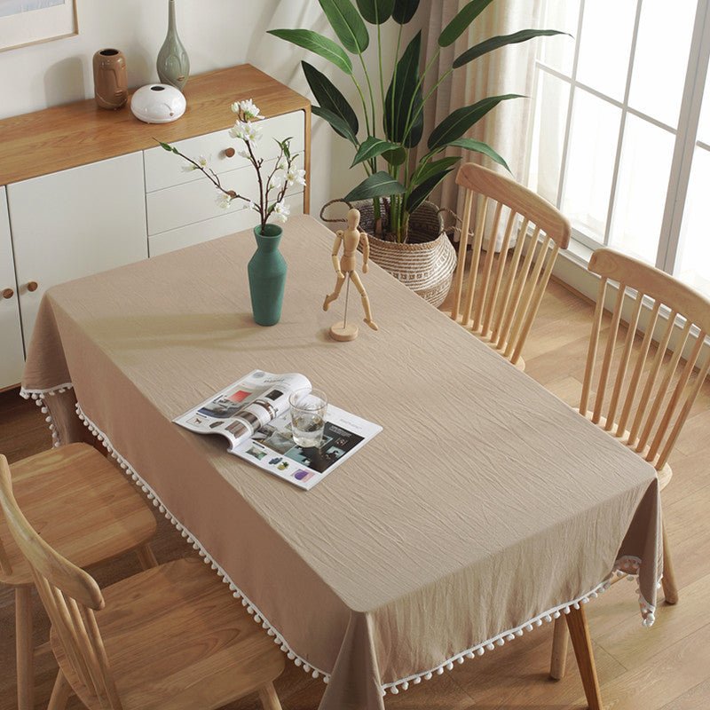 Moore Tassel Tablecloth