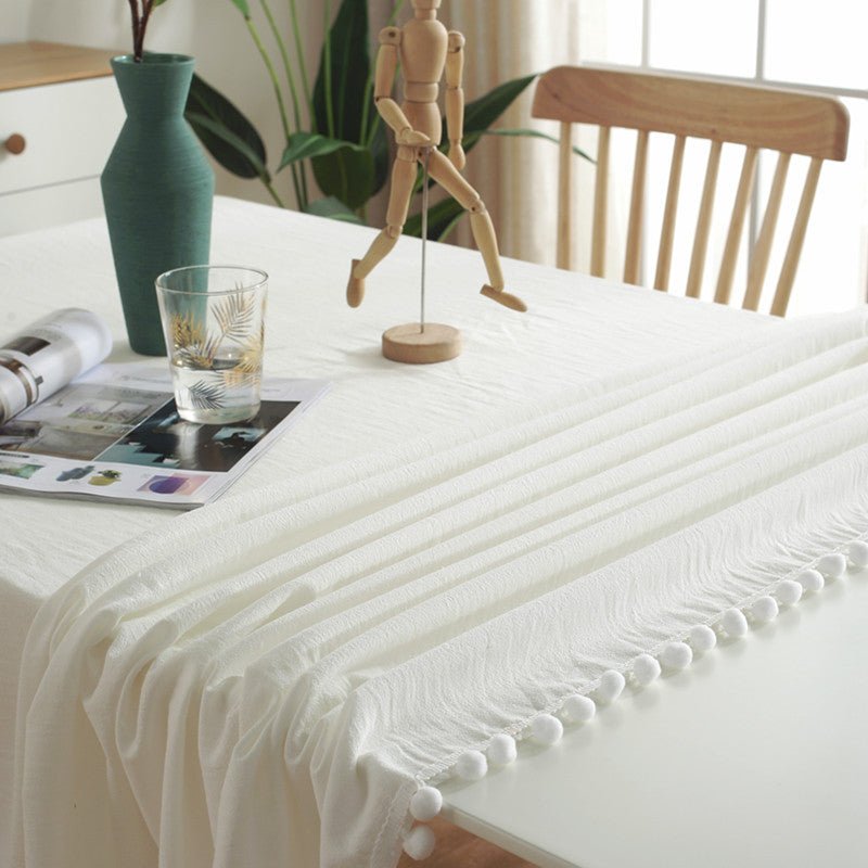 Moore Tassel Tablecloth