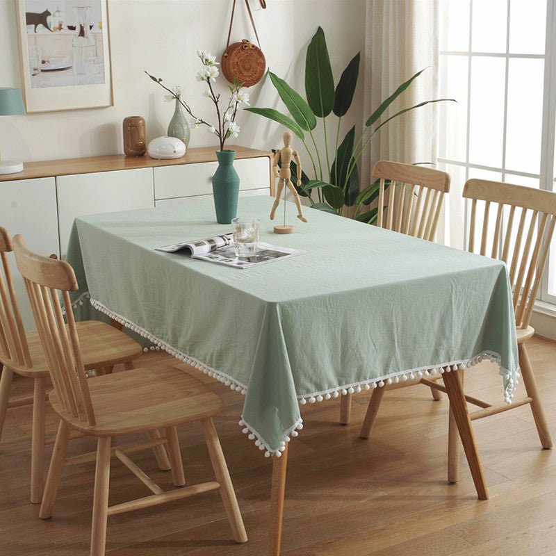 Moore Tassel Tablecloth