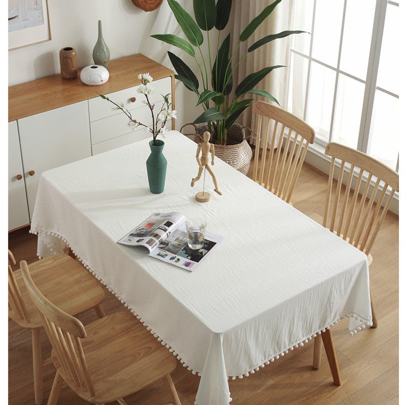 Moore Tassel Tablecloth