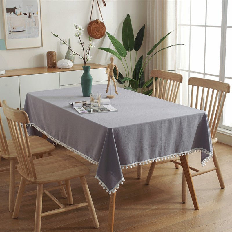 Moore Tassel Tablecloth