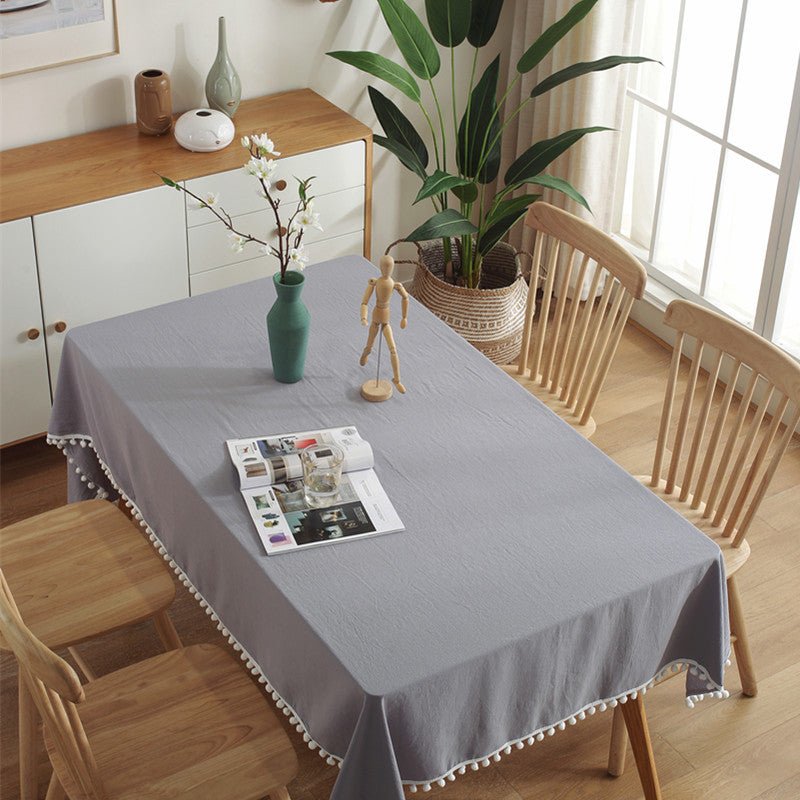 Moore Tassel Tablecloth