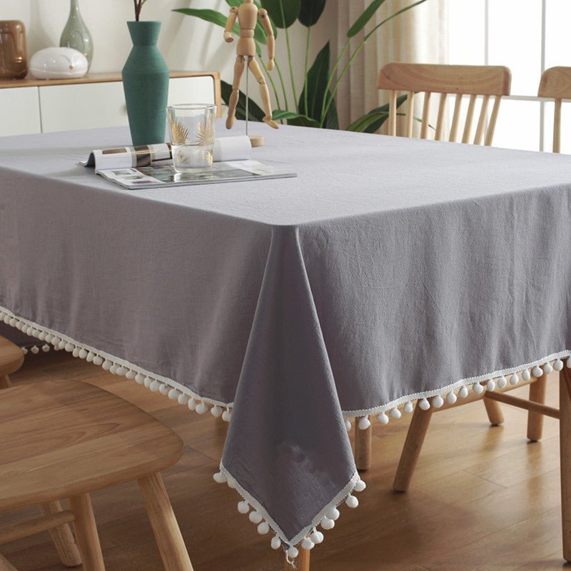 Moore Tassel Tablecloth