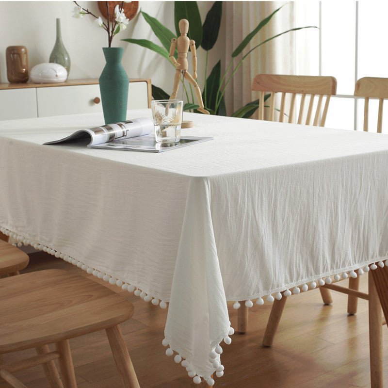 Moore Tassel Tablecloth