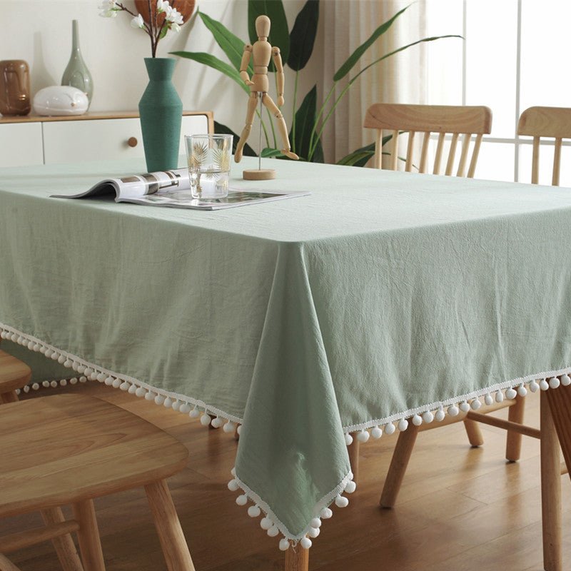 Moore Tassel Tablecloth