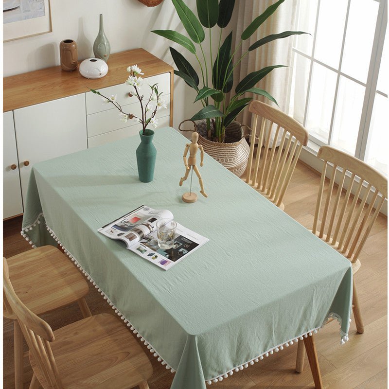 Moore Tassel Tablecloth