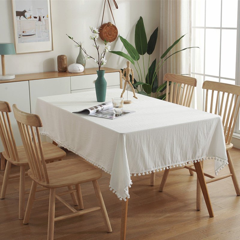 Moore Tassel Tablecloth