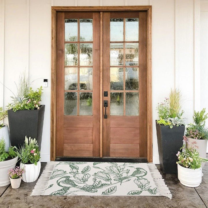Nature's Tranquil Floor Mat