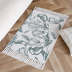 Nature's Tranquil Floor Mat