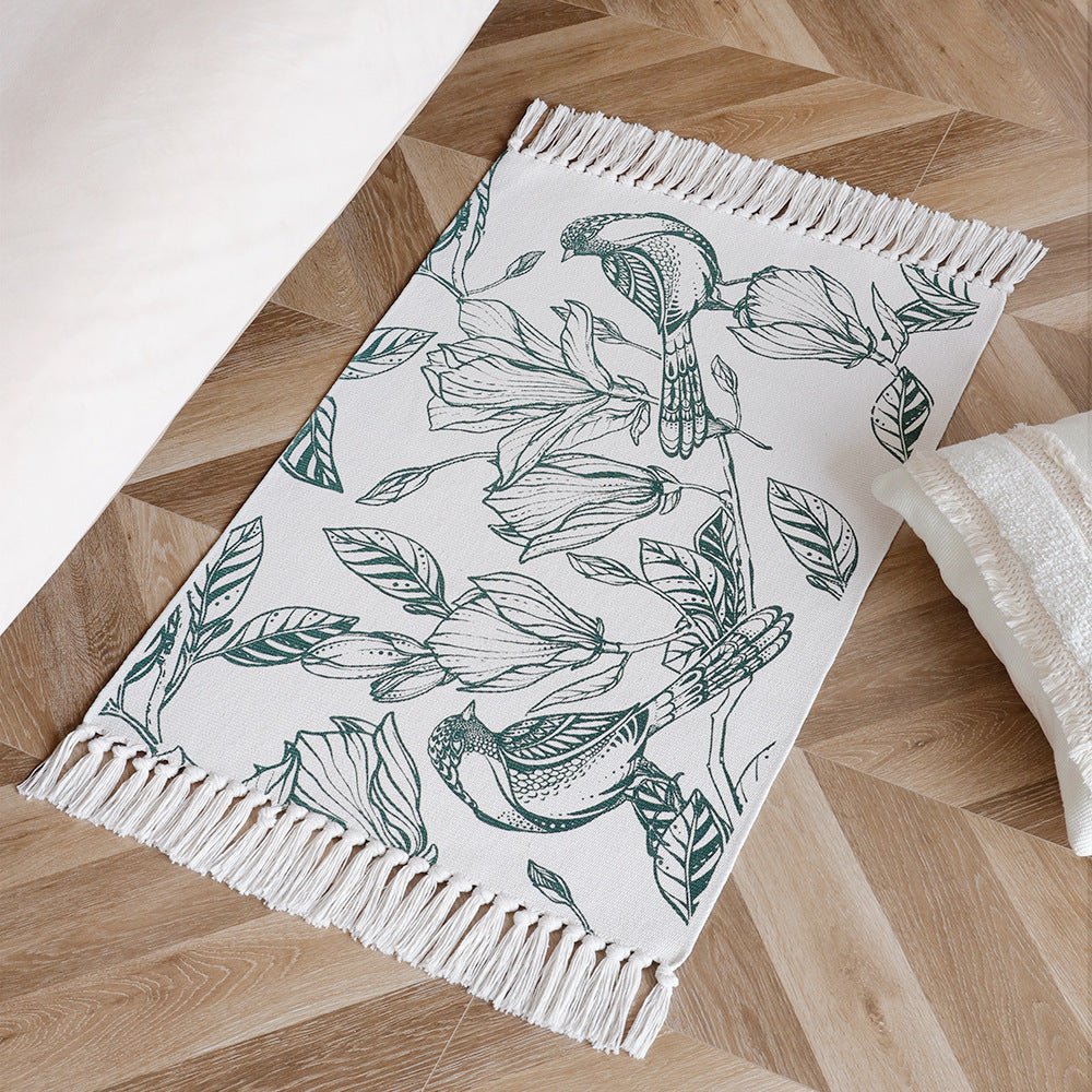 Nature's Tranquil Floor Mat