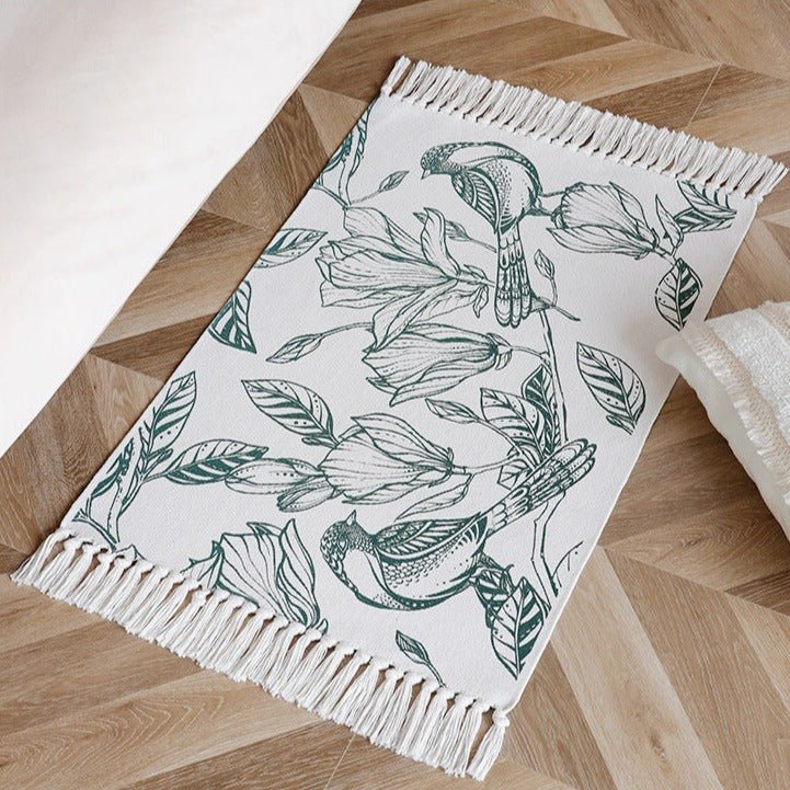 Nature's Tranquil Floor Mat