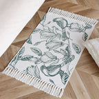 Nature's Tranquil Floor Mat
