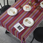 Nautical Stripe Tablecloth