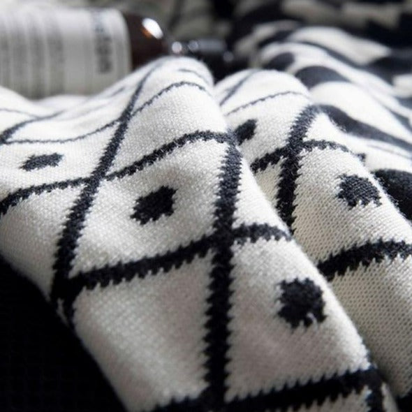 Ebony Dark Soft Blanket