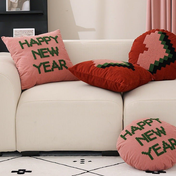 New Year Vibe Cushion Cover