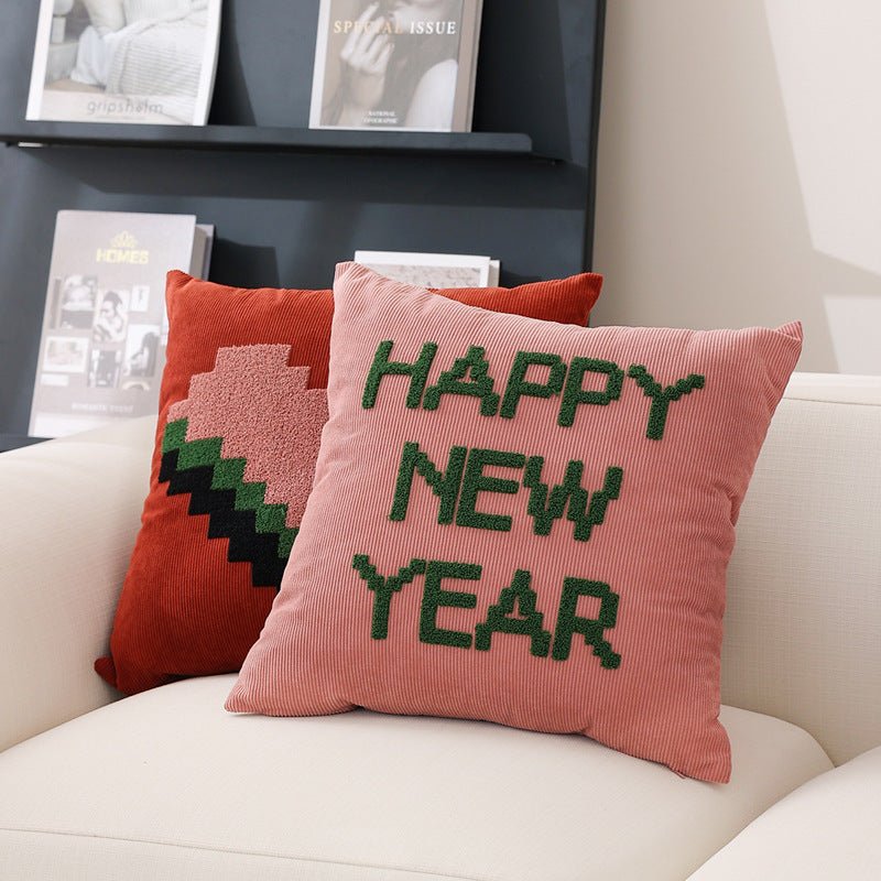 New Year Vibe Cushion Cover